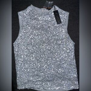 AS by DF Nova Mini Sequin Top